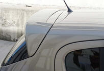 Opel Corsa D 2007–2014 Spojler DPT (lesklá čierna) fotografia 3