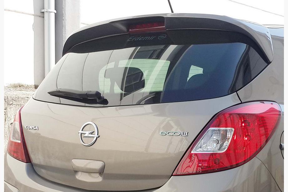 Opel Corsa D 2007–2014 Spojler DPT (lesklá čierna) Image