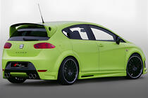 Seat Leon 2005–2012 Spojler DPT V-2 (2009-2012, na lakovanie) fotografia 1
