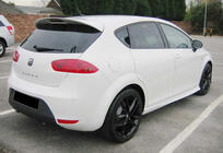 Seat Leon 2005–2012 Spojler DPT V-4 (2009-2012, čierny lesk) fotografia 4