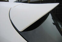 Seat Leon 2005–2012 Spojler DPT V-4 (2009-2012, čierny lesk) fotografia 3