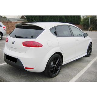 Spojler DPT V-4 (2009-2012, čierny lesk) Seat Leon 2005–2012 fotografia 4