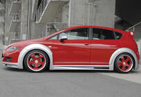 Seat Leon 2005–2012 Spojler DPT V-5 (2005-2009, na lakovanie) fotografia 3
