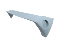 Seat Leon 2005–2012 Spojler DPT V-5 (2005-2009, na lakovanie) fotografia 6