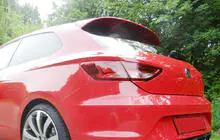 Seat Leon 2013–2020 Spojler DPT V-1 (2-dverový, čierny lesklý) fotografia 5
