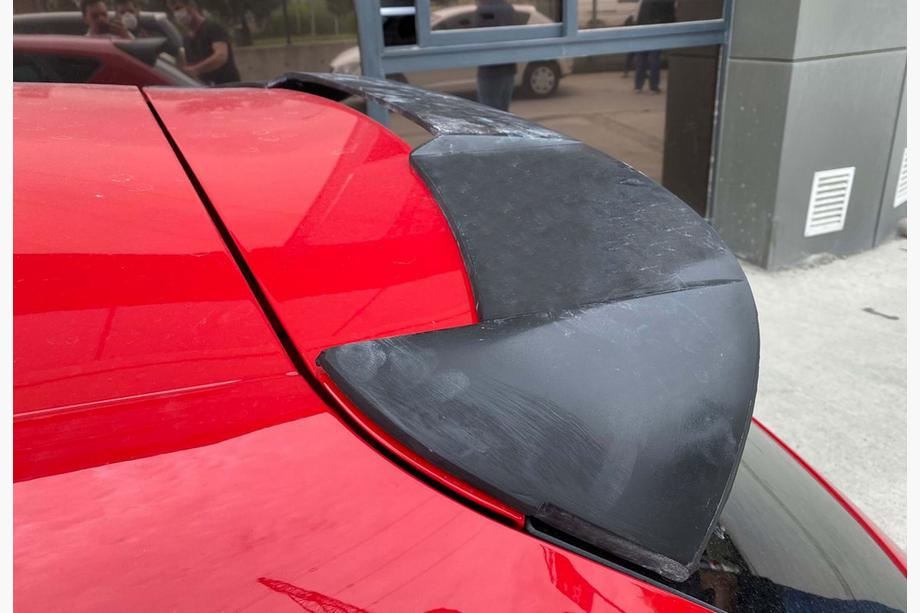 Seat Leon 2013–2020 Spojler DPT V-5 (lesklá čierna) Image