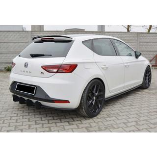 Spojler DPT V-8 (lesklá čierna) Seat Leon 2013–2020 fotografia 3