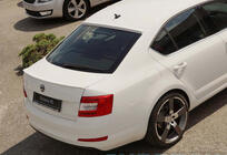 Skoda Octavia III A7 2013–2019 Spojler DPT V-1 (Lesklá čierna) fotografia 4