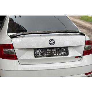 Spojler DPT V-5 (lesklá čierna) Skoda Octavia III A7 2013–2019 fotografia 2