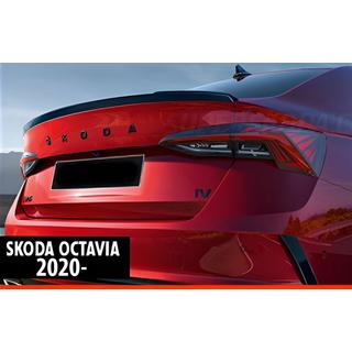 Spojler DPT V-1 (lesklá čierna) Skoda Octavia IV A8 2020– fotografia 1