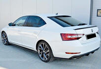 Skoda Superb 2015–2024 Spojler DPT V-1 (2015-2019, čierny lesk) fotografia 4
