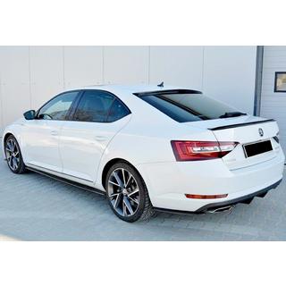 Spojler DPT V-1 (2015-2019, čierny lesk) Skoda Superb 2015–2024 fotografia 4
