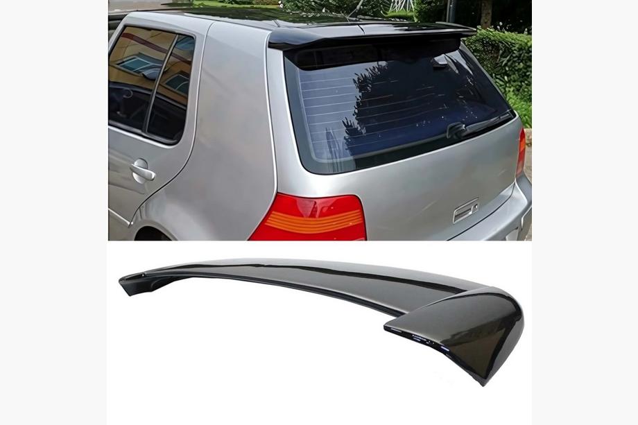 Volkswagen Golf 4 1997–2006 Spojler DPT V-1 (HB, čierny lesklý) Image