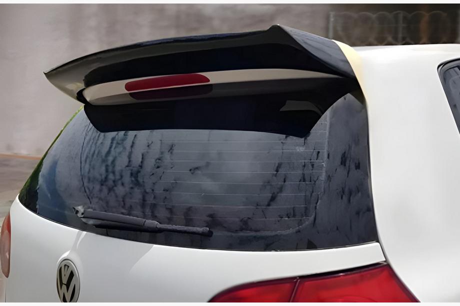 Volkswagen Golf 5 2003–2009 Spojler DPT (HB, čierny vysoký lesk) Image