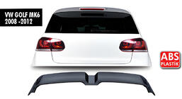 Volkswagen Golf 6 2008–2014 Spojler DPT V-3 (HB, lesklá čierna) fotografia 1