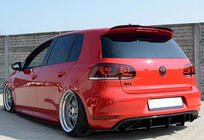 Volkswagen Golf 6 2008–2014 Spojler DPT V-4 (HB, čierny lesklý) fotografia 4