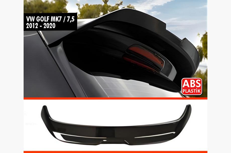 Volkswagen Golf 7/E-Golf 2012–2020 Spojler DPT V-5 (pre Base HB, čierny lesk) Image