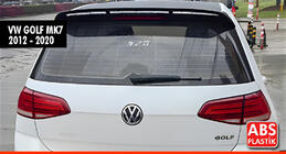 Volkswagen Golf 7/E-Golf 2012–2020 Spojler DPT V-8 (pre Base HB, čierny lesk) fotografia 1