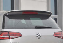 Volkswagen Golf 7/E-Golf 2012–2020 Spojler DPT V-11 (pre Base HB, čierny lesklý) fotografia 7
