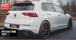 Volkswagen Golf 8 2019– Spojler DPT V-3 (HB, lesklá čierna) fotografia 1