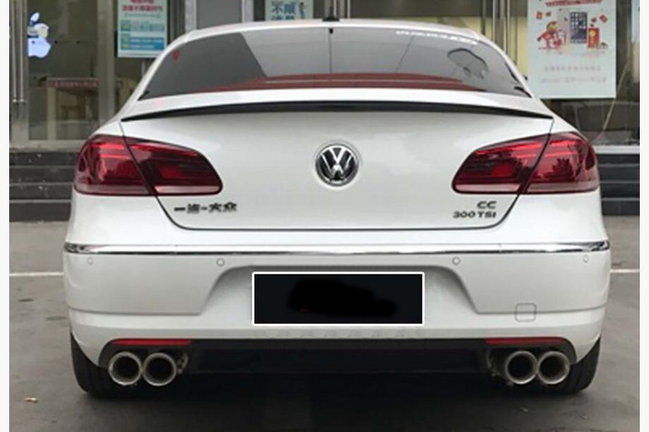 Volkswagen Passat CC 2008–2017 Spojler DPT (2012-2017, čierny lesk) Fotografia 3