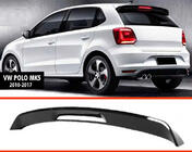 Volkswagen Polo 2010–2017 Spojler DPT V-2 (HB, čierny vysoký lesk) fotografia 1