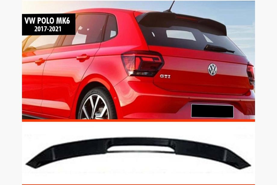 Volkswagen Polo 2017– DPT V-3 spojler (2017-2021, HB, lesklá čierna) Image