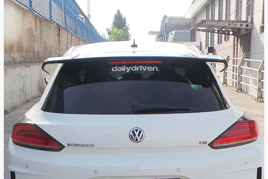 Volkswagen Scirocco 2008–2017 Spojler DPT V-1 (2014-2017, lesklá čierna) Image