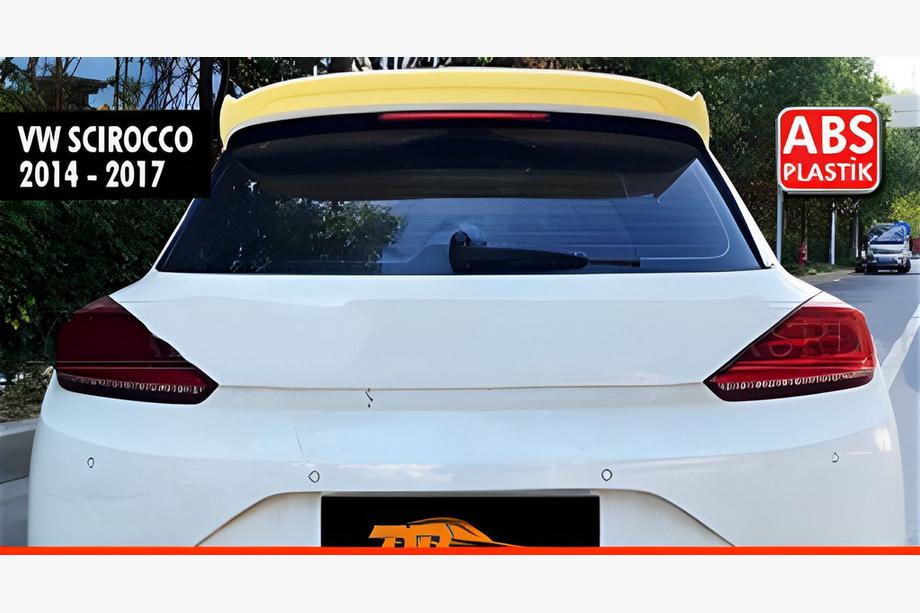 Volkswagen Scirocco 2008–2017 Spojler DPT V-2 (2014-2017, čierny lesk) Image