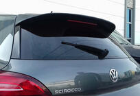Volkswagen Scirocco 2008–2017 Spojler DPT V-4 (2008-2013, čierny lesklý) fotografia 6
