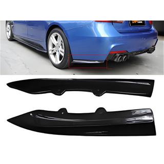 Zadné FLAP nadstavce DPT (čierny lesk) BMW rad 3 F30/F31 2012–2019 fotografia 1