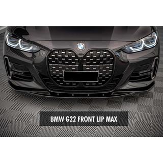 Predný lip DPT V-1 (pre G22/G23, lesklá čierna) BMW 4. séria G22/23/26 2020– fotografia 1