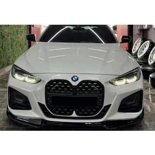 Predný lip spojler DPT V-2 (pre G22/G23, čierny lesk) BMW 4. séria G22/23/26 2020– fotografia 3
