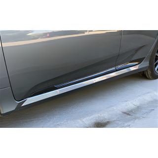 DPT dverové lišty (čierny vysoký lesk) Honda Civic Sedan X 2016–2021