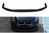 Nissan GT-R 2008–2025 DPT predný lip spojler (lesklá čierna) fotografia 1