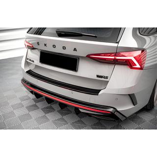 Zadný difúzor DPT (lesklá čierna) Skoda Octavia IV A8 2020– fotografia 1