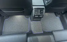 Skoda Superb 2015–2024 EVA autokoberce do interiéru (bez výstuhy pod pätu, čierne) fotografia 6