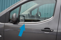 Opel Combo 2019– Okenné lišty Omsa Line (2 ks, nerez) fotografia 1