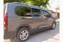 Toyota Proace City 2016– Nerezové lišty na posuvné dvere (2 ks) fotografia 1