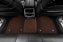 BMW 7. séria G11/G12 2015–2022 EVA autorohože (pre G12, hnedé) fotografia 3