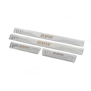 Univerzálne kryty prahov BMW V-2 (4 ks, nerez) fotografia 3