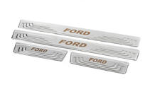 Ford Univerzálne kryty prahov Ford V-2 (4 ks, nehrdzavejúca oceľ) fotografia 3