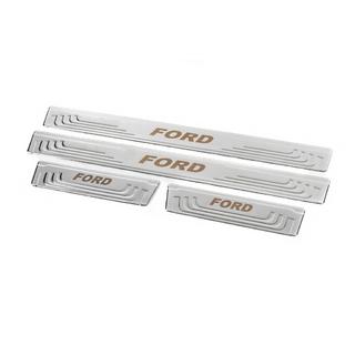 Univerzálne kryty prahov Ford V-2 (4 ks, nehrdzavejúca oceľ) fotografia 3
