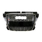 Audi A3 2003–2012 Predná maska S-style (2008-2012, čierna s chrómom) fotografia 1