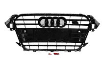 Audi A4 B8 2007–2015 Predná maska S-style (2012-2015, čierna s chrómom) fotografia 4