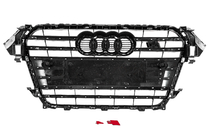 Audi A4 B8 2007–2015 Predná čierna maska chladiča S-style (2012-2015) fotografia 4