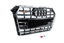 Audi A4 B9 2015–2024 Predná maska S-style (2015-2019, chróm+čierna) fotografia 3