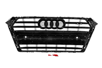 Audi A4 B9 2015–2024 Predná maska S-style (2015-2019, chróm+čierna) fotografia 4