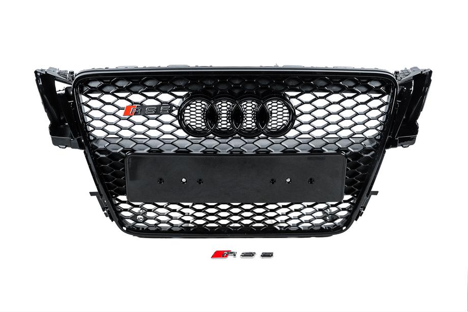Audi A5 2007–2015 Predná maska RS-style (2007-2011, čierna) Image