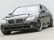 BMW rad 7 F01/F02 2008–2015 Obličkové mriežky 1 Bar (lesklá čierna s chrómovým rámom) fotografia 4
